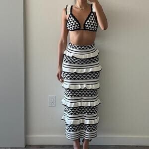 Beautiful Ruffled Beach Set